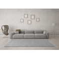 thumbnail image 3 of Ahgly Company Indoor Square Solid Gray Modern Area Rugs, 6' Square, 3 of 4