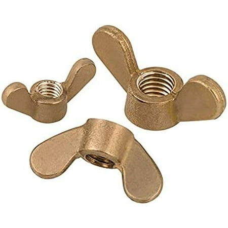 

Egebert Nut Insertion 5/10PCS Copper Wing/Brass Butterfly Nut Standard M3M4M5 M6 M8 M10 M12 Bolts & Screws Tool (Color : 5PCS Size : M12)