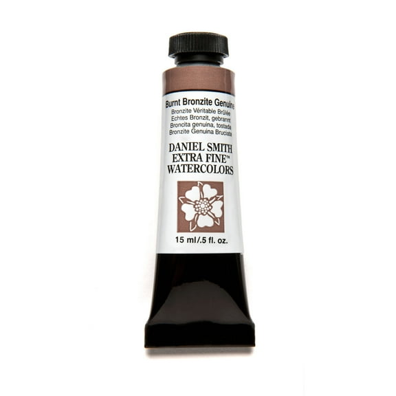 Daniel Smith Extra Fine Watercolor, 15 ml, Burnt Bronzite Genuine