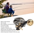 thumbnail image 3 of 18+1BB Baitcasting Fishing Reel, 7:1 Gear Ratio Baitcasting Reel Precise Machining  For Lakes For Streams, 3 of 8