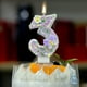 thumbnail image 1 of Decoración Digital de Pastel con Vela de Cumpleaños, Vela para Fiesta de Celebración Del Primer Cumpleaños, Flor, 1 of 6