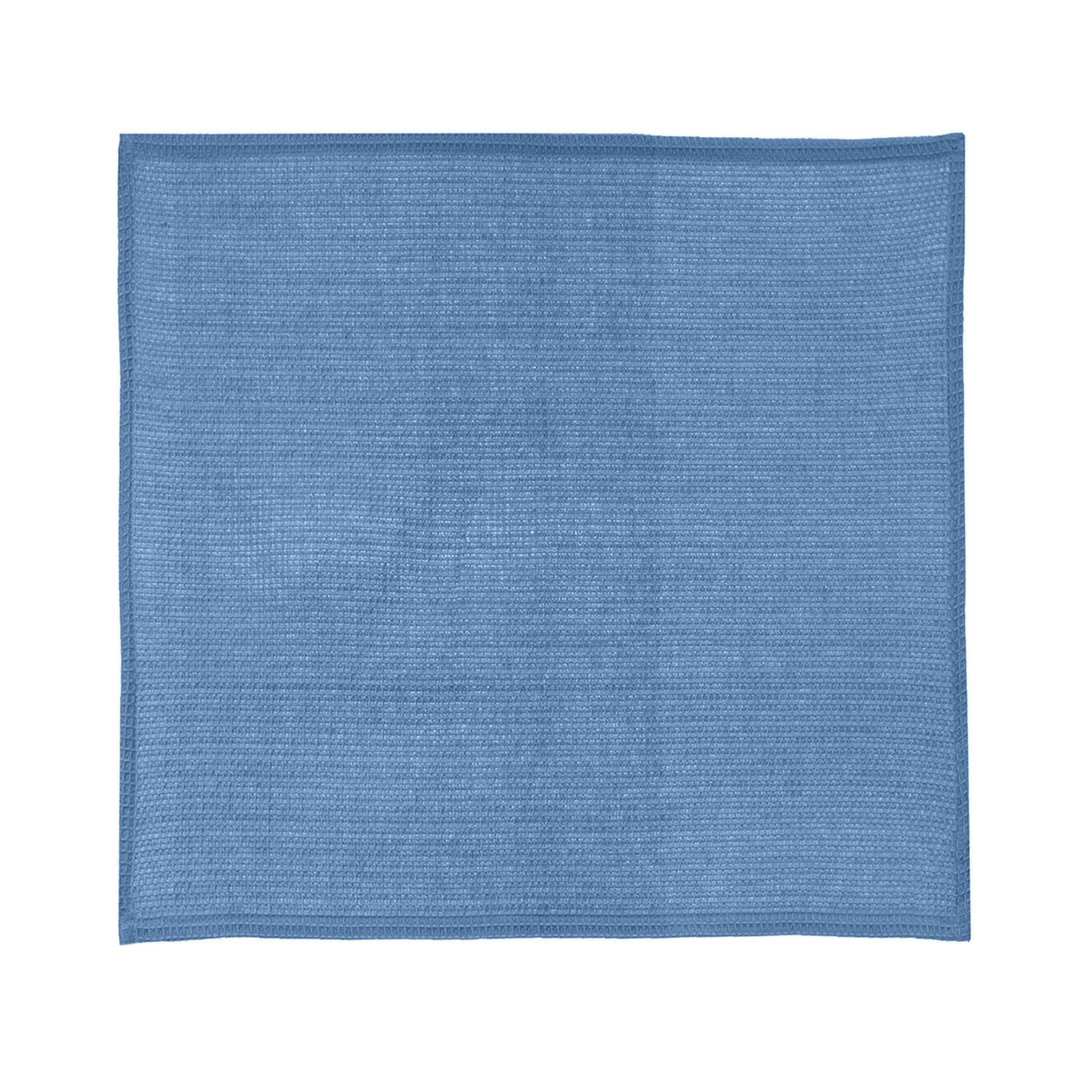 FabStyles Broadway Waffle Dishcloth Towel, Set of 6, Ring-Spun Cotton, Absorbent