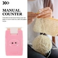 thumbnail image 6 of Manual Counter wiht Button Knitting Stitch Row Crocheting Counter Knitting Tool for Home Travel Use ( Pink ), 6 of 7