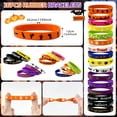 thumbnail image 5 of Amaopus 98 Pcs Halloween Party Favors Bulk Toys for Kids, Tattoos Stamps Slap Bracelets Rubber Bracelets Halloween Pinata Stuffers, Trick-or-Treat Goodie Bag Fillers Classroom Game Prizes, 5 of 8