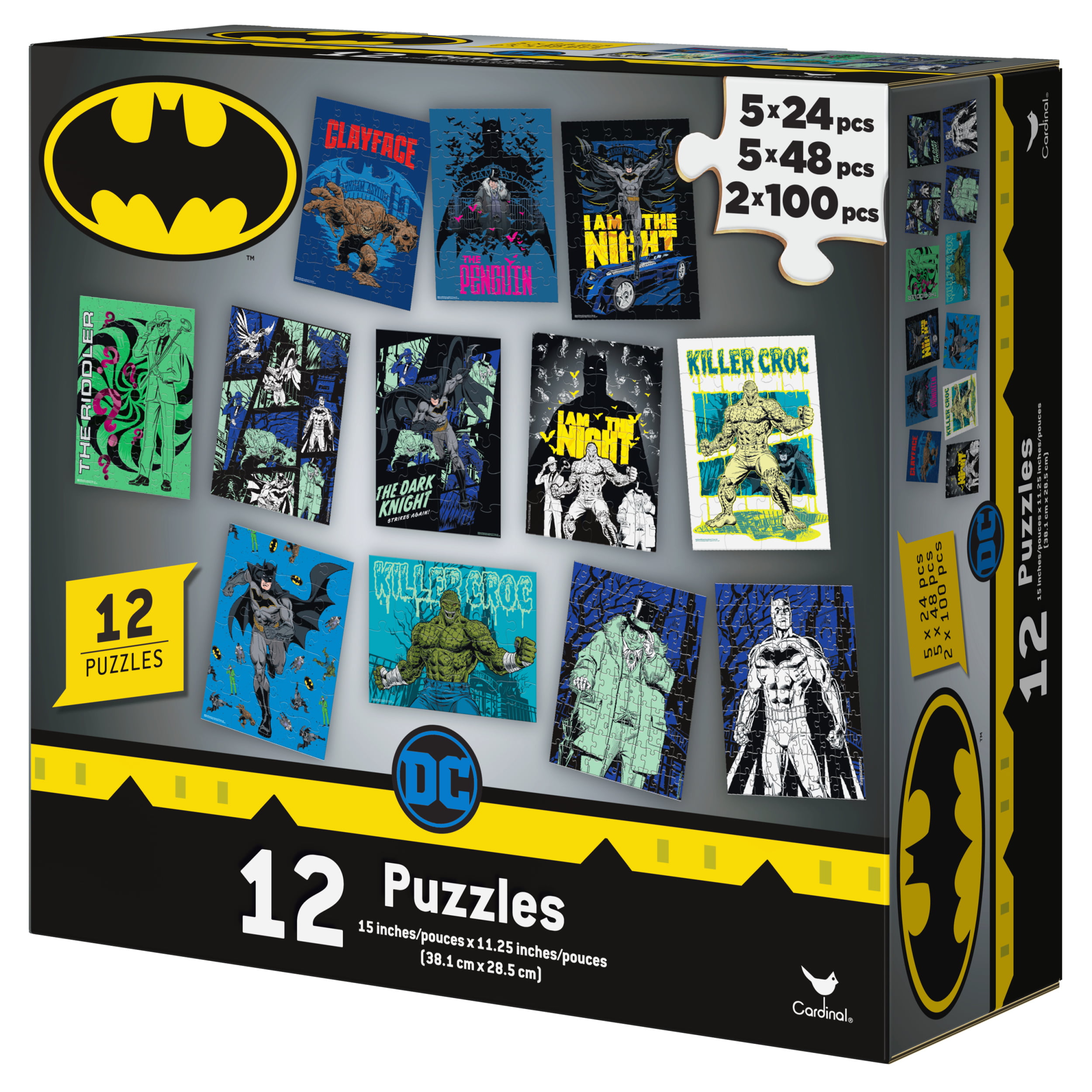 DC Comics Batman Jigsaw Puzzles New Sealed 100 Pc 