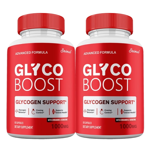 (2 Pack) Glyco Boost Capsules, All Natural Glyco Optimizer Supplement, GlycoBoost Pills Premium Ingredients Maximum Strength