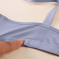 thumbnail image 5 of Ohufall Plus Size Bras for Women No Underwire Comfort Bras For Elderly Women Full Coverage Everyday Bras,36C-44C, 5 of 8