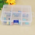 thumbnail image 3 of Boîte de Pièces Transparentes Rectangulaires Vis Bijoux Récipient en Plastique Alimentation à Domicile, 3 of 8