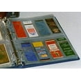 thumbnail image 2 of Matchcover Collecting Binder Page Assortment, 25 clear plastic pocket pages, fits any 3 ring binder, 2 of 4