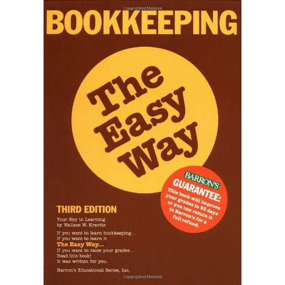 Pre-Owned Bookkeeping the Easy Way (Barron's E-Z) Paperback
