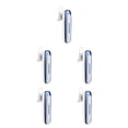 thumbnail image 1 of Langgg Écouteurs Bluetooth-Compatible Sans Fil Réduction de Bruit Écouteurs Mains Libres Résistants à la Transpiration Casque Blanc Bleu 5Ensemble, 1 of 6