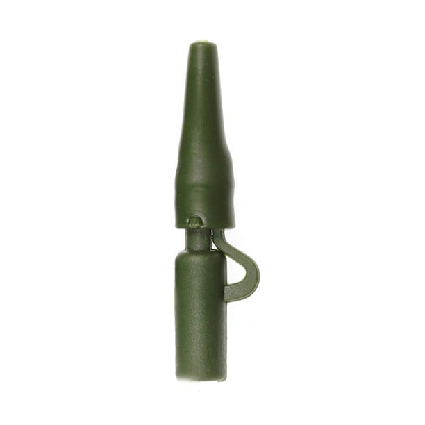 Yuarrent 50pcs/Kit Clips de de seguridad Giratorio Terminal de extremo de pesca Aparejo portátil Type3 NO3