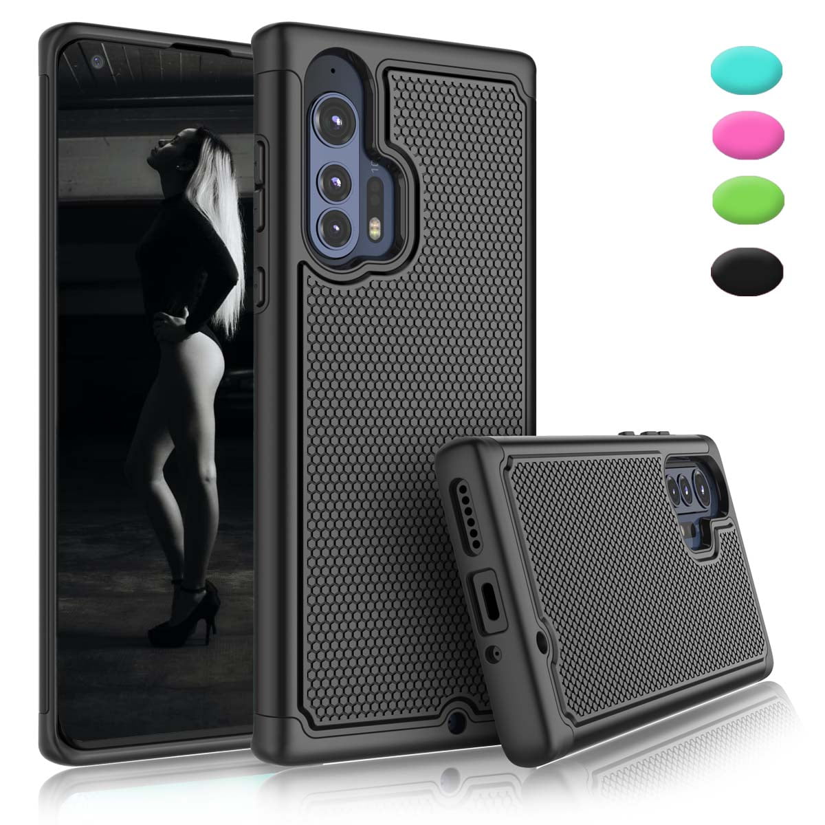 Motorola Moto Edge Plus Case, Moto Edge+ Case,Tinysaturn Shock