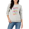 thumbnail image 2 of ban.do Party Party Sudadera para Mujer, Gris, XX-Large, 2 of 2