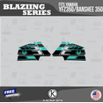 thumbnail image 3 of Kalair GFX Graphics Kit for Yamaha ATV BANSHEE 350 (2001-2012) Blazing Series, 3 of 5