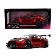 Jada Pink Slips Nissan GT-R R35 - 1:18 Scale Diecast Model with Opening Doors and Working Steering - for Collectors and Enthusiasts 14+