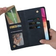 thumbnail image 5 of Case for Samsung Galaxy A50 Magnetic Leather Zipper Wallet Cover Card Holder, 5 of 5