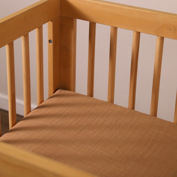 Babyletto Crib Sheet in GOTS Certified Organic Muslin Cotton