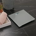 thumbnail image 5 of Taylor 11.0" x 11.0" Digital Glass Body Weight Scale Battery Powered, FSA HSA Eligible, 350 lb Capacity, Gray, 5 of 12