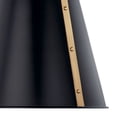 thumbnail image 5 of 52710BK Kichler Lighting Etcher - 1 Light Pendant-17 Inches Tall and 13 Inches Wide-Black Finish, 5 of 8
