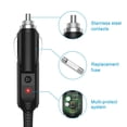 thumbnail image 4 of Cargador de coche universal de 12 V para reproductor de DVD portátil, cable de 6.6 pies, 4 of 6