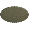 thumbnail image 3 of 47 5/8"OD x 2"P Shakuras Ceiling Medallion (For Canopies up to 6 1/2"), Hand-Painted Spartan Stone, 3 of 5