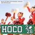 thumbnail image 5 of Large Homecoming Banner Decorations 2025, HOCO Football Sign, Game Day Banner with Adhesive Dots, 5 of 5