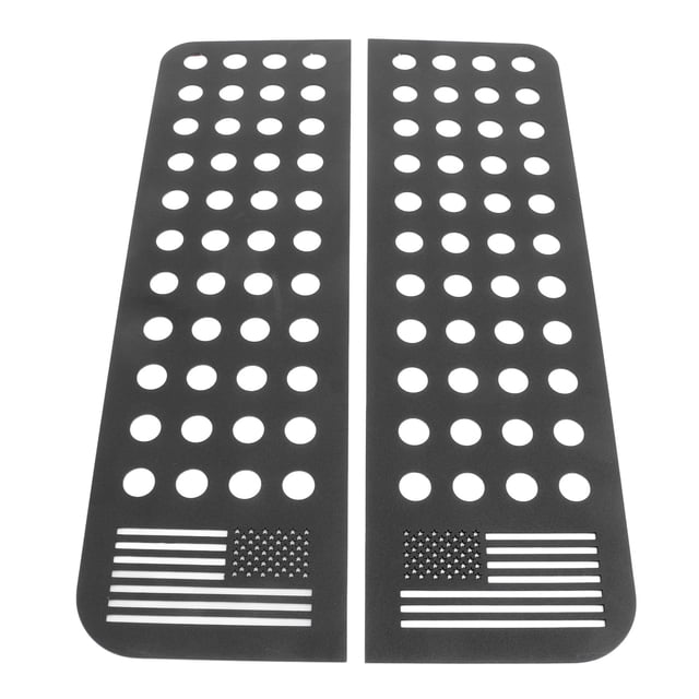 Rear Side Window Trim Decals,2 Pcs Rear Door Rear Door Window Panel Trim Glass Panel Cover Reliable and Durable