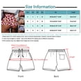 thumbnail image 4 of Women's High Waisted Stretchy Casual Summer Shorts Fashion Pants Sexy Slim Flower Print Cut Sports Beach Vacation Trendy 2025 s-xl, 4 of 8