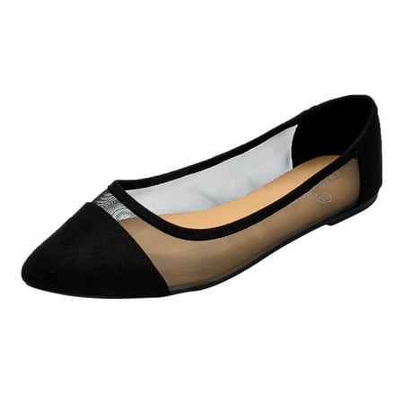 

gvdentm Walking Shoes Women Women Mesh Pointed Toe Breathable Flat Shoes Women Just So So Shoes for Women Sneakers