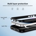 thumbnail image 4 of Dteck for iPhone 14 Pro Case with Camera Stand, Military-Grade Drop Protection Magnetic Phone Case Compatible with MagSafe Accessories, All Black, 4 of 9