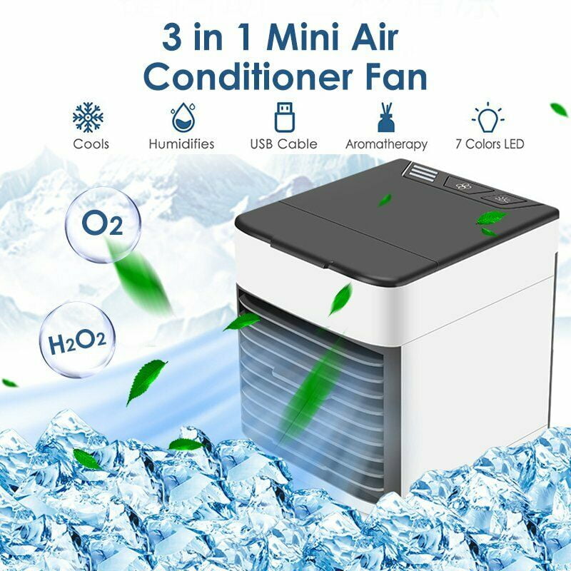fan with ice
