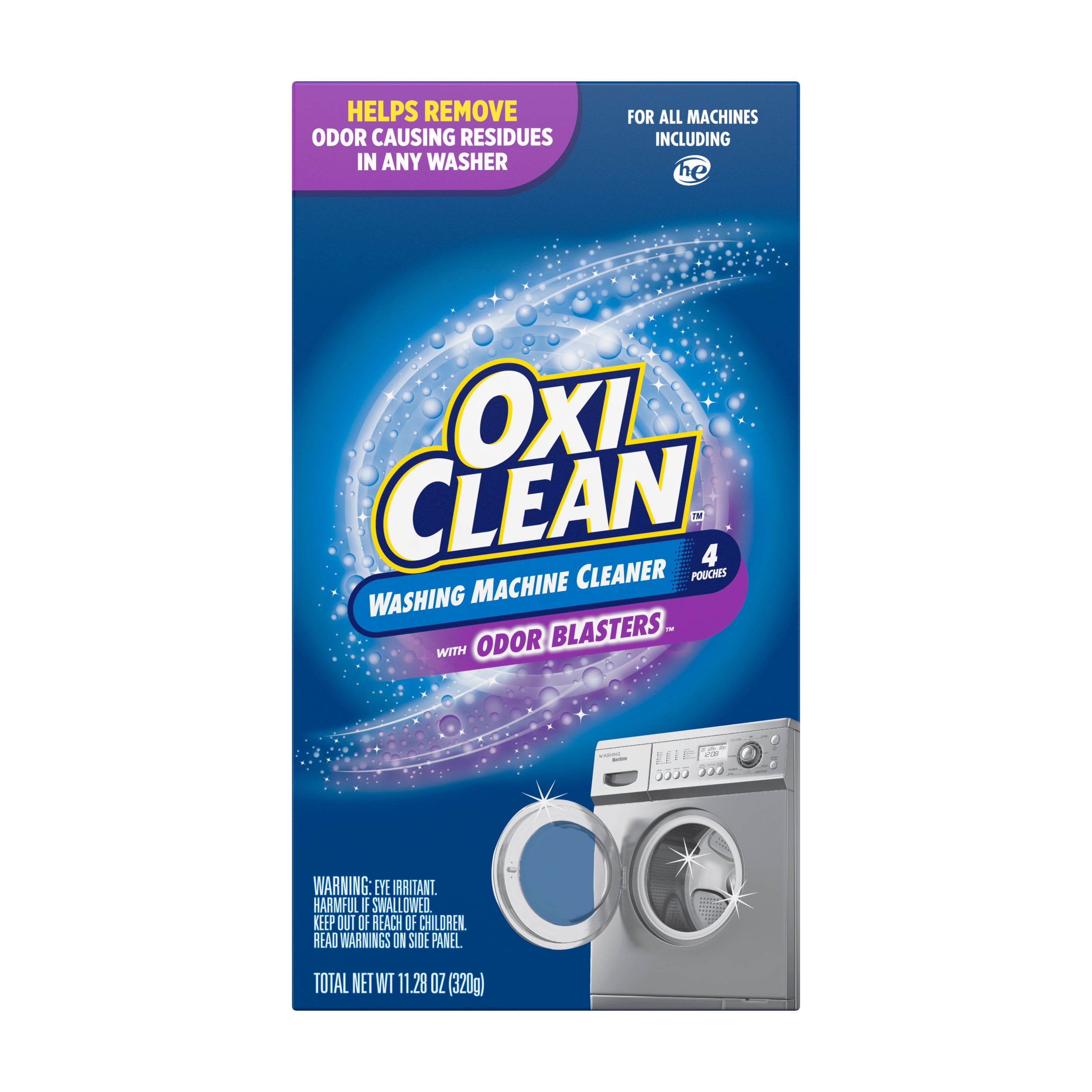 Tide Washing Machine Cleaner with Oxi Powder, Odor Eliminator and Washer  Residue Remover