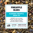 thumbnail image 6 of Tiesta Tea - Pineapple Blues, Slenderizer Loose Leaf Green Tea, Blueberry Pineapple Green Tea, Medium Caffeine, GMO-Free, Make Hot or Iced Tea & Brews Up to 50 Cups - 5 Ounce Refillable Tin, 6 of 9