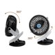 thumbnail image 4 of Yuarrent Mini ventilador portátil, ventilador de Clip de rotación de 360 ​​grados, ventilador de escritorio recargable USB para oficina en casa Electrodomésticos Negro Yuarrent HA023943-01, 4 of 4