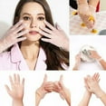 thumbnail image 4 of Nuevos guantes de vinilo multiusos, guantes transparentes desechables extrafuertes sin polvo, medianos, caja de 100, aptos para alimentos, sin látex, fáciles de usar, 4 of 5