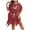 Wine, variant on gakvbuo Summer Beach Cover Up Dress For Women Swimwear Bikini Bathing Suit Coverups Women’s Plus Bathing Suit Cover Up For Beach Pool Swimwear Crochet Dress