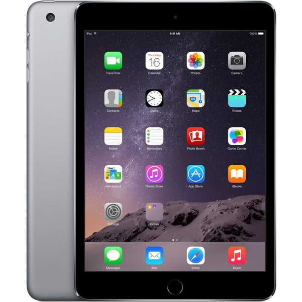 Ipad Mini 3 Wi Fi 64gb Space Gray Walmart Com Walmart Com