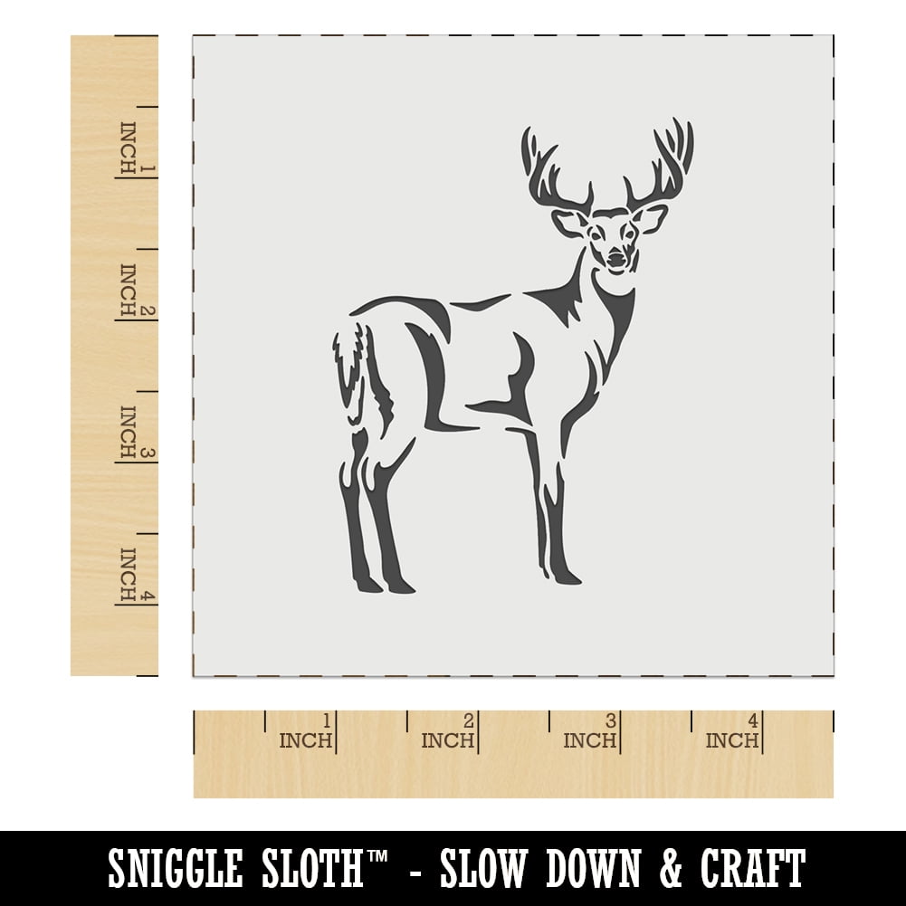 Whitetail Deer Pumpkin Stencil