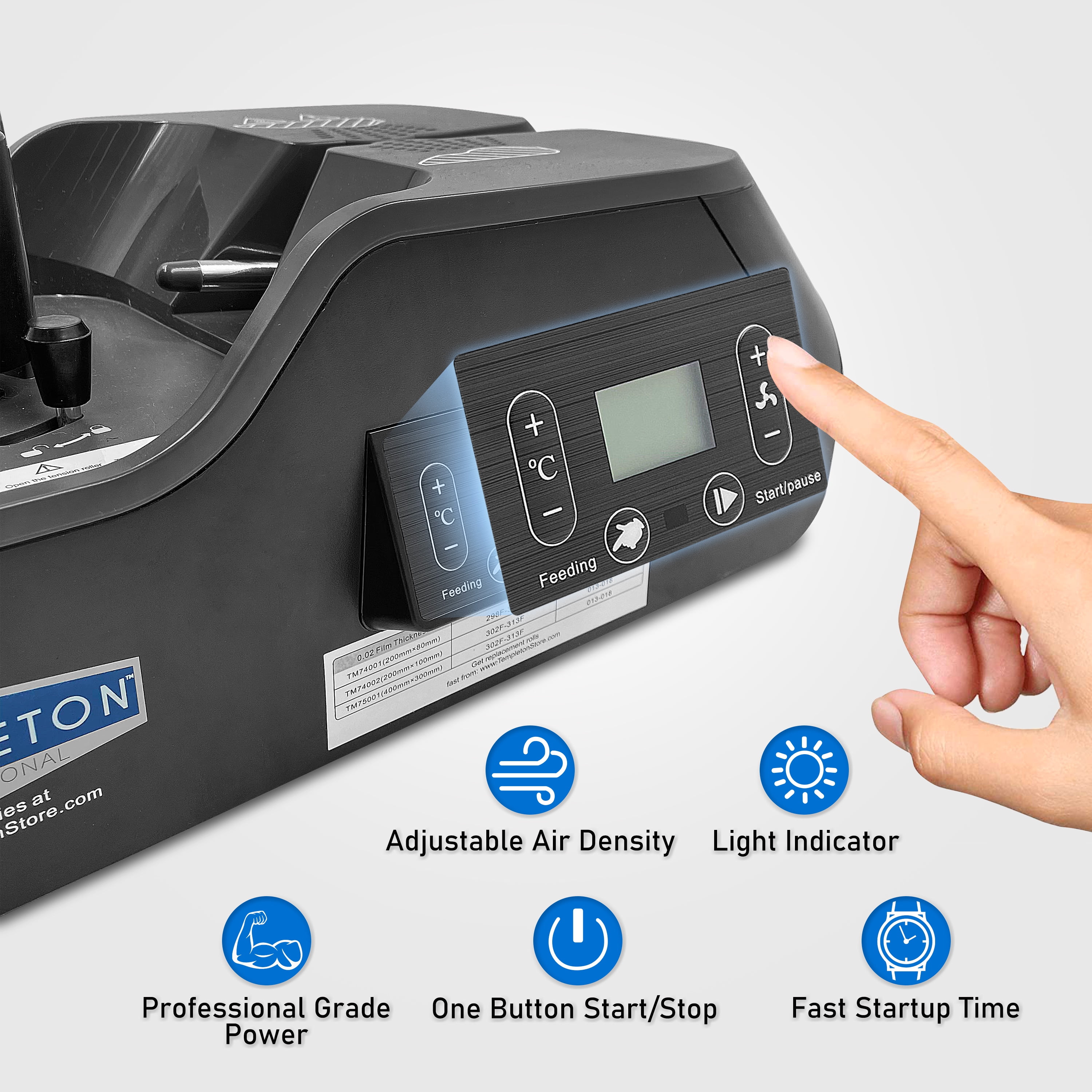 Templeton Pro TM740 Air Bubble Pillow Cushion High Output Packaging Machine with Film