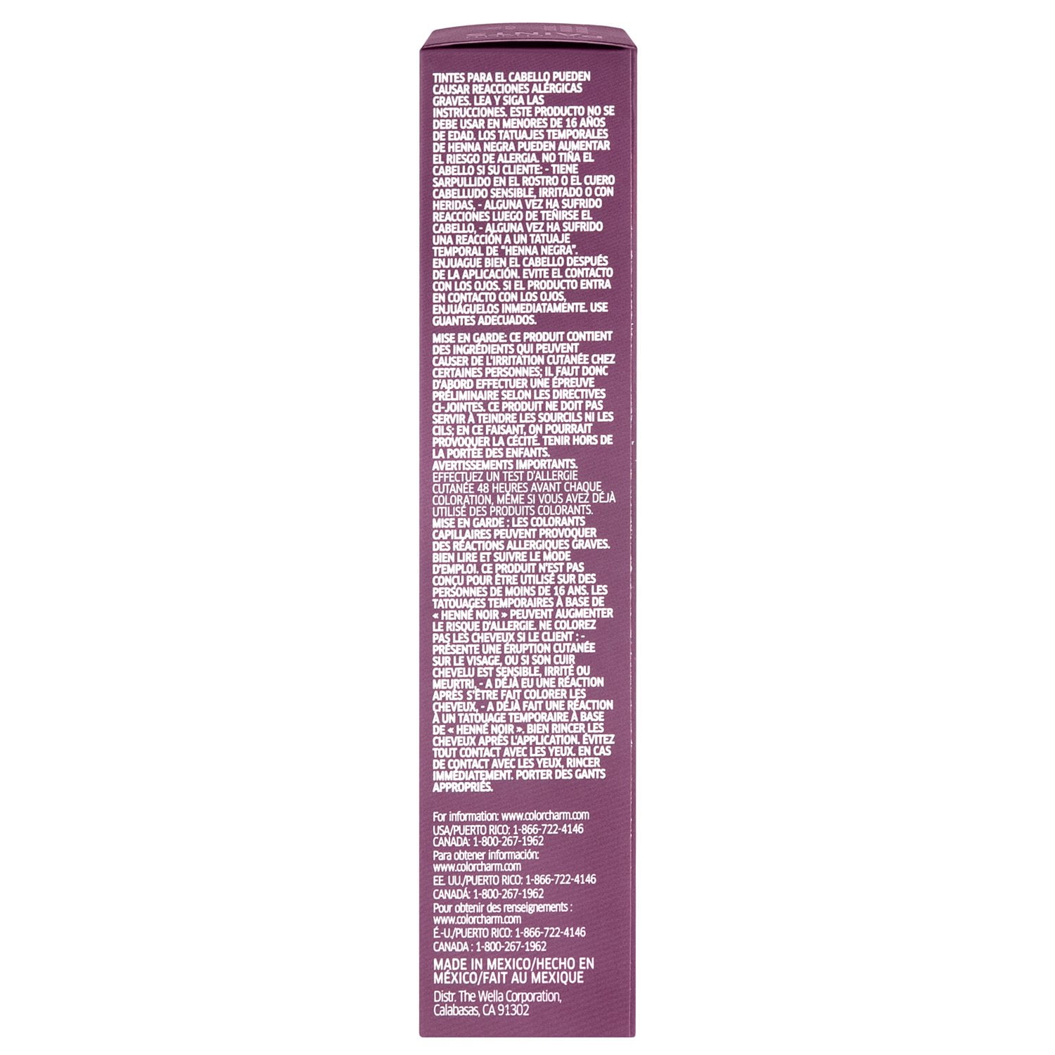 Wella Color Charm Paints Semi-Permanent Hair Color (2 oz) - Mulberry