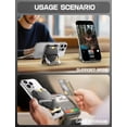 thumbnail image 2 of Soporte para tarjetas de teléfono i-Blason MagSafe Wallet para iPhone, 2 of 9