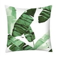 Yeetfub Cactus Banana Leaf Print Pillow Case Polyester Sofa Car Cushion