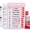 Pink+Blue, variant on Owlprince Magnetic Chore Chart, Dry Erase Routine Chart to Do List Checklist Board, ADHD Tool, Visual Schedule Board Task Tracker for Home Refrigerator, Wall, Desk - Blue