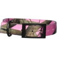 thumbnail image 2 of OmniPet Officially Licensed Realtree APC Camouflage Nylon Collar for Dogs, 23", Pink, 2 of 2
