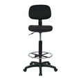 thumbnail image 2 of Worksmart DC Series - Chaise - nylon, Tissu - Noir, 2 of 7