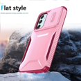 thumbnail image 2 of Rugged Case for Samsung Galaxy A55 5G with Slide Camera Cover & Drop Protection Pink, 2 of 6