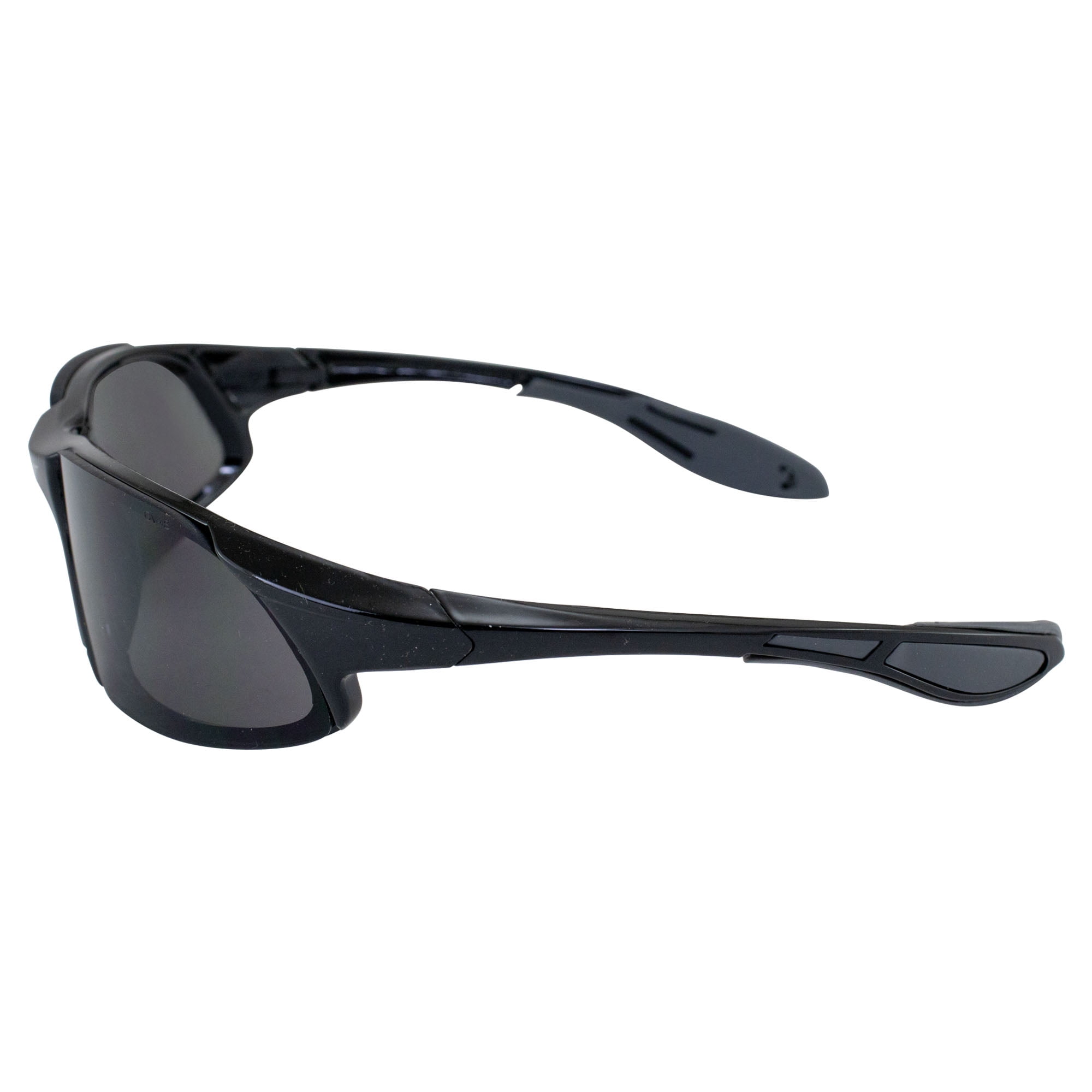 Cougar, Safety Glasses, Anti-Fog & Anti-Scratch, Blue Lens, Black Frame