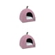 thumbnail image 4 of Methold Cama para mascotas Cojín extraíble Perrera Invierno Cálido Gato Perro Tienda plegable Interior Sofá Jaula para perros pequeños y Type2 NO2, 4 of 6
