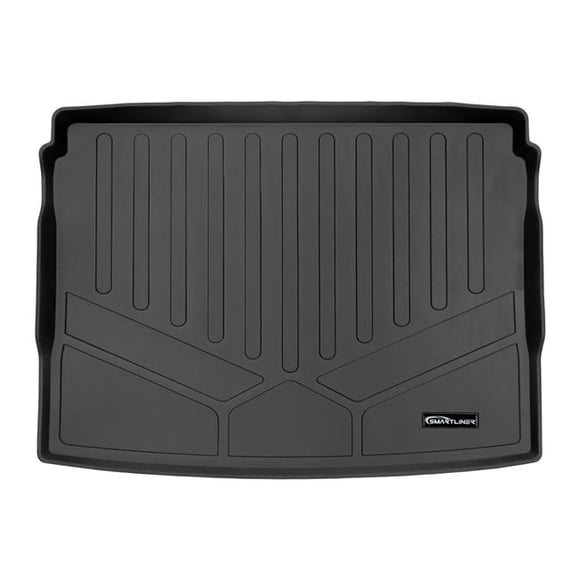 Smartliner SD0546 Custom Fit All Weather Black Trunk Mat Cargo Liner for 2021-2023 Ford Bronco Sport